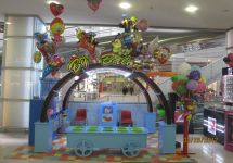 SAND PAINTING & BALLOON STAND